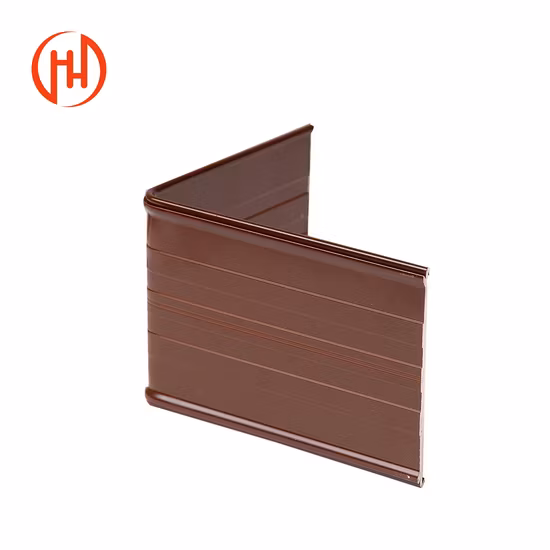 Prezzo di fabbrica Alluminio Metallo Acciaio Letto da giardino Bordo del prato Installazione Bordo in metallo per erba